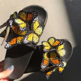 Casual Daily Patchwork Butterfly Round Comfortable Out Door Shoes