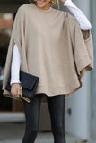 Casual Solid Pullovers O Neck Tops(5 colors)
