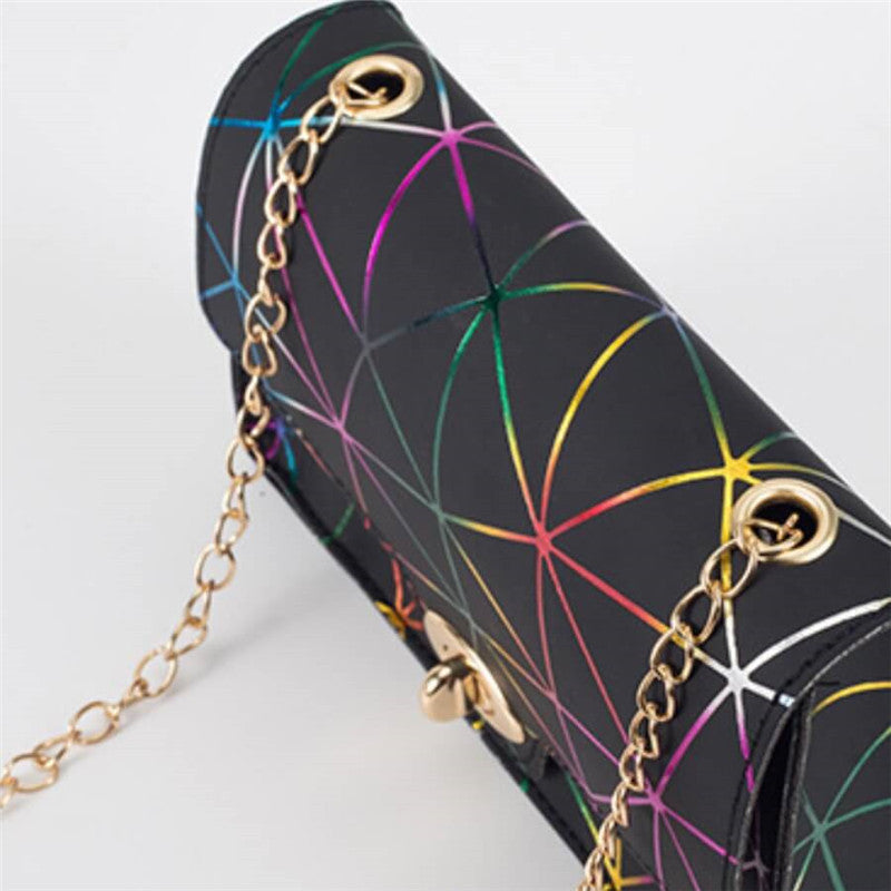 Fashion Casual Print Chains Messenger Bags