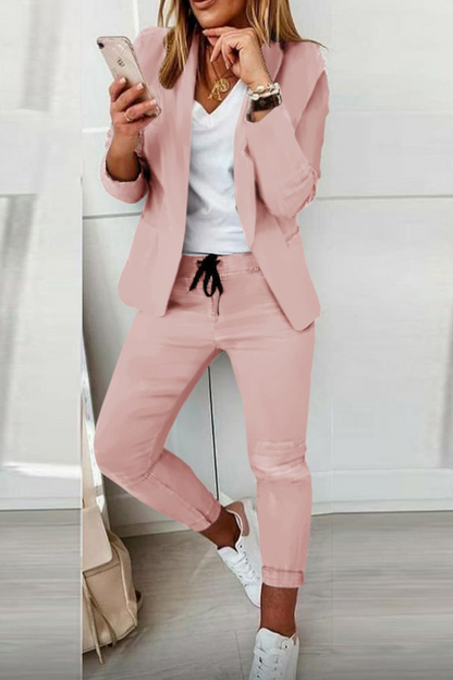 Casual and fashionable suit set(10 Colors)