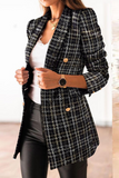 Prendas de abrigo con cuello vuelto y hebilla de retazos de moda (3 colores)