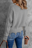 Suéteres encantadores con cuello en V y borlas de moda (8 colores)