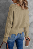Suéteres encantadores con cuello en V y borlas de moda (8 colores)