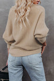 Suéteres elegantes con cuello vuelto de color sólido (7 colores)