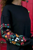 Vestidos de falda de un paso con cuello redondo y retazos informales (4 colores)