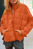 Casual Solid Solid Color Mandarin Collar Outerwear