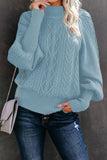 Casual Solid Color Half A Turtleneck Sweaters(13 Colors)