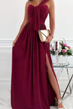 Vestidos de vestir irregulares de un hombro de color sólido asimétrico sólido formal elegante (7 colores)