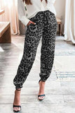 Casual Leopard Patchwork Loose Pencil Full Print Bottoms(4 Colors)