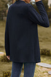 Ropa de abrigo informal con cuello en V y retazos lisos (5 colores)