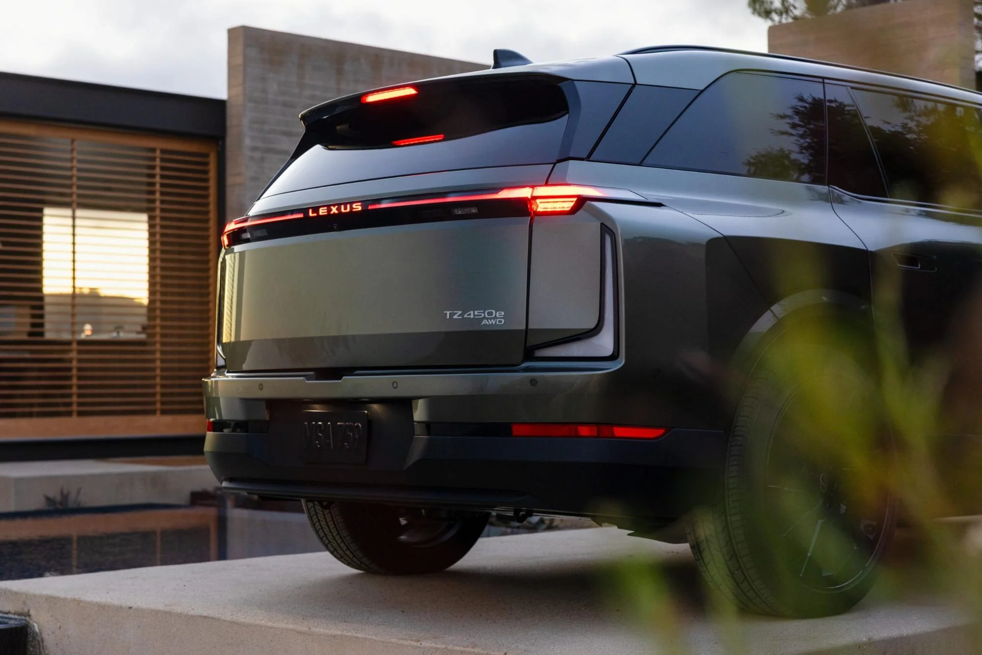 The Lexus TZ, the brand's first 6-seater electric SUV, imitates the sound of a V10 engine