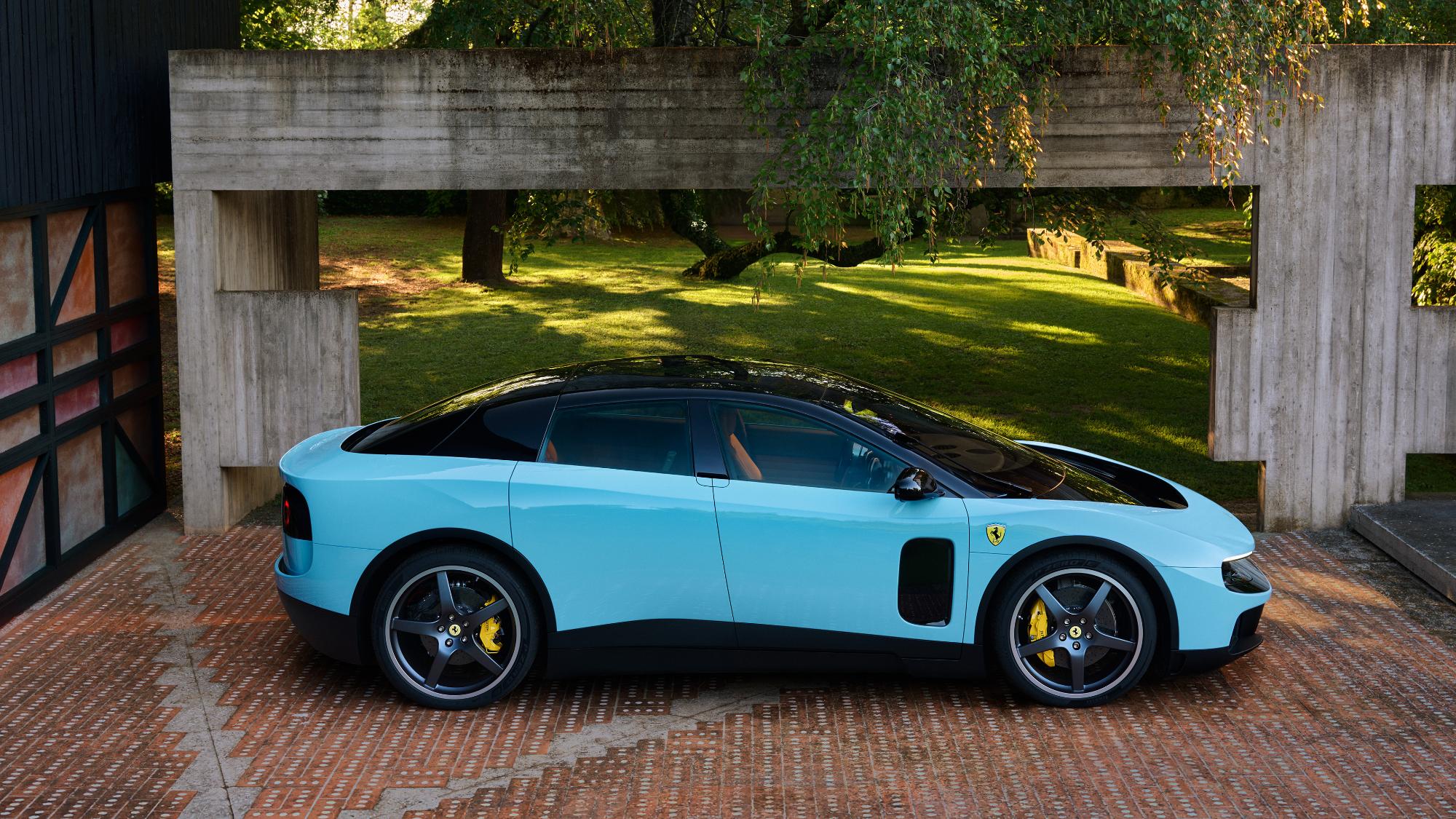The Ferrari Luce launched, the first electric model with 1,050 horsepower and a range of 530 km