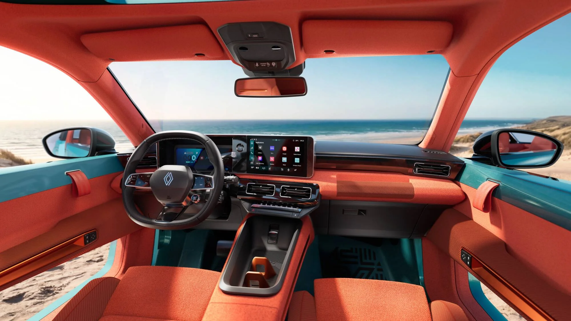The new Renault 4 JP4x4 Concept launches beach style at Roland-Garros