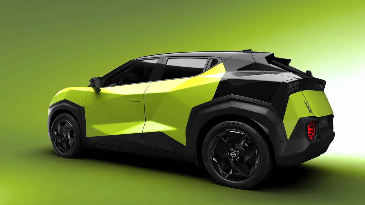 The new electric Nissan Juke officially presented: origami-inspired design, new platform and the promise of a much more mature urban crossover