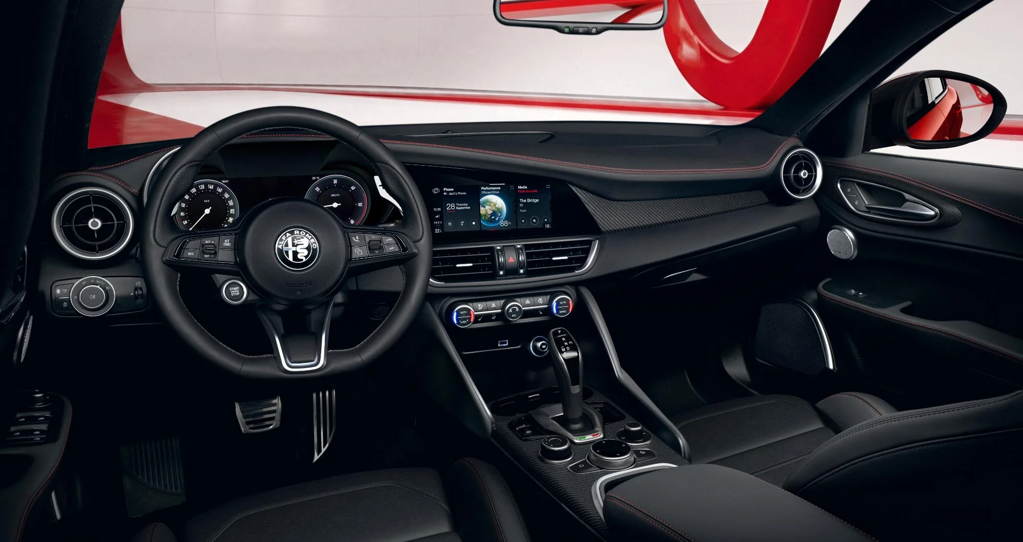 The Alfa Romeo Giulia and Stelvio get a new updated visual package
