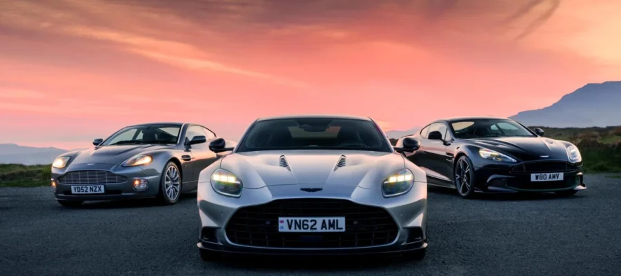 Aston Martin celebrates 25 years since the launch of the Vanquish model