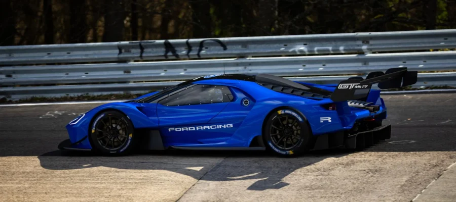 Ford GT Mk IV sets fastest time for an American model at the Nurburgring