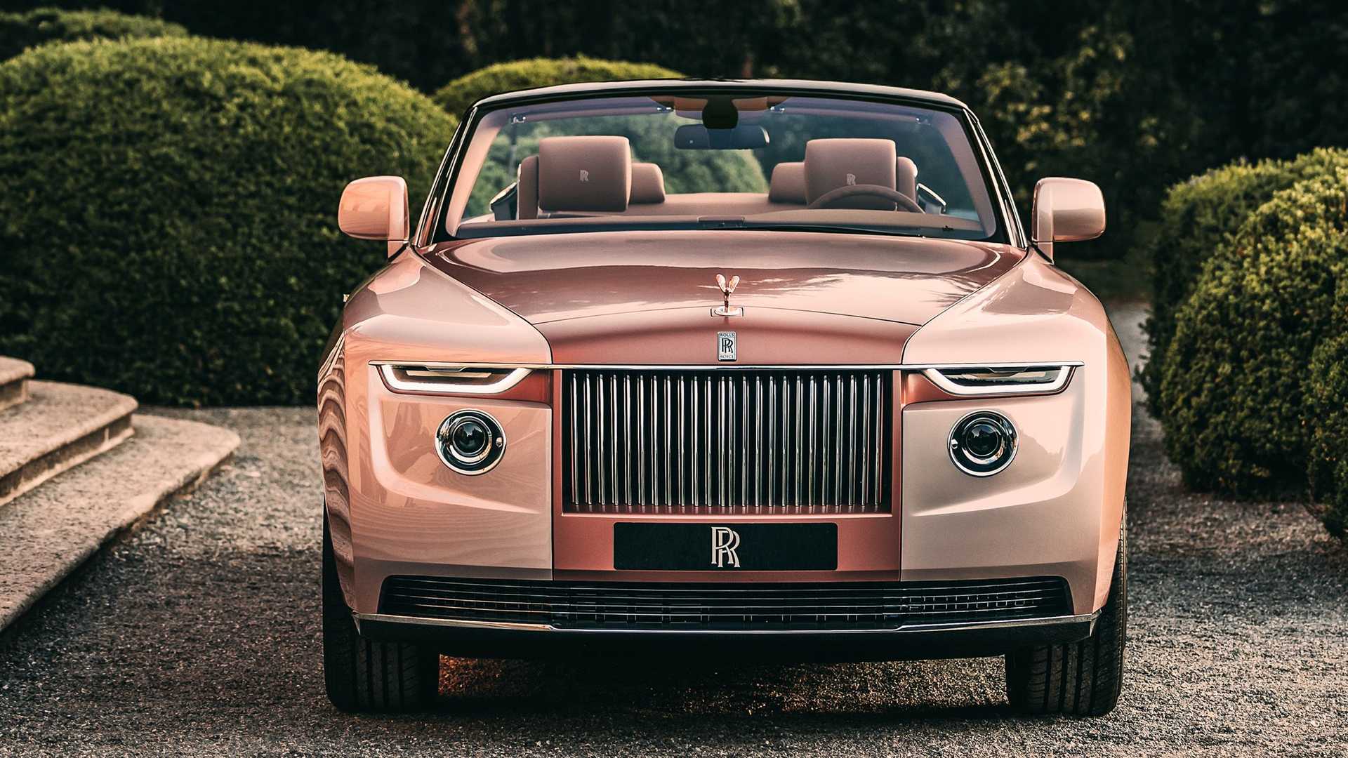 Rolls Royce boat tail design