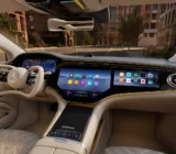 Mercedes-Benz introduces steer-by-wire technology and a compact steering wheel for the EQS model in Romania