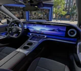 Mercedes-Benz reveals the first images of the interior of the new electric C-Class