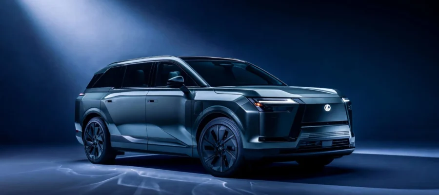 The Lexus TZ, the brand's first 6-seater electric SUV, imitates the sound of a V10 engine