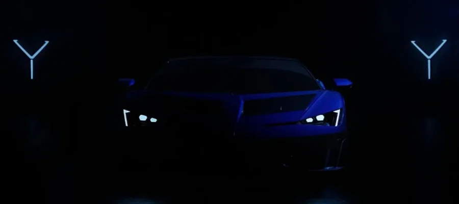 The first official photo of the new exclusive Lamborghini model