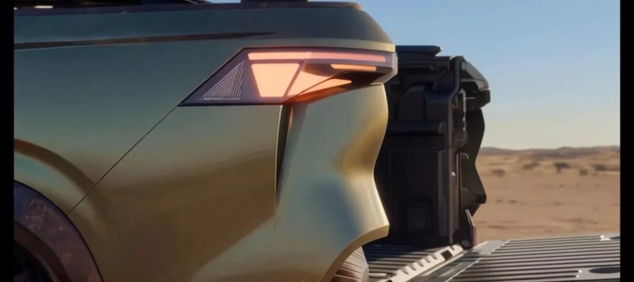 The first photos of the new Renault Niagara, the future pick-up model