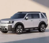 The new Freelander 8, the new brand’s first electric SUV, surpasses the Defender in size