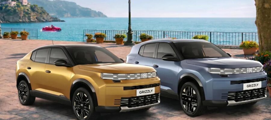 compact crossover, cousin of the Fiat Grande Panda