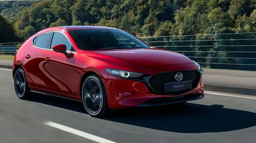 Matrix LED headlights and advanced motion sensing technology for the 2027 Mazda3