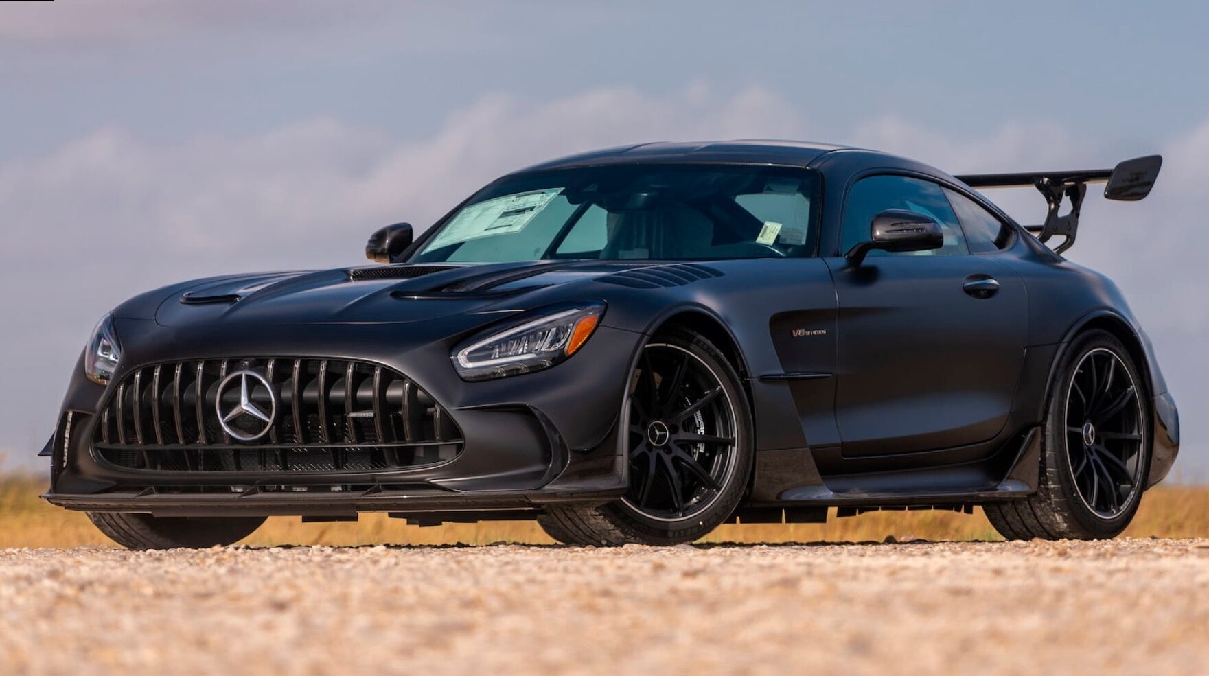 The first official images of the new Mercedes-AMG GT Black Series