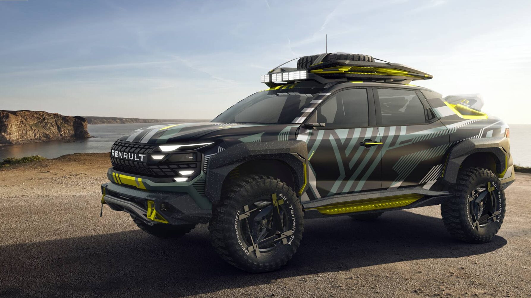 The first photos of the new Renault Niagara, the future pick-up model